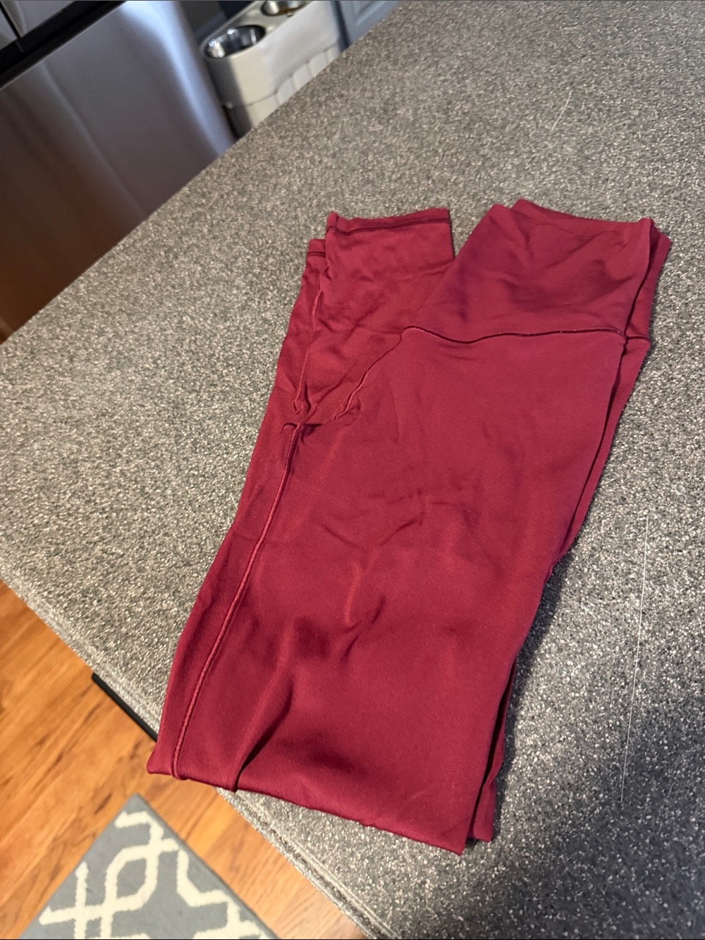 aerie Kids Burgundy Leggings
